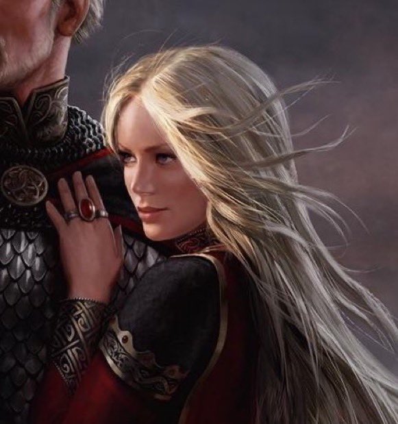 the only right answer is sarah pidgeon as queen rhaenys targaryen! WALK WITH ME
