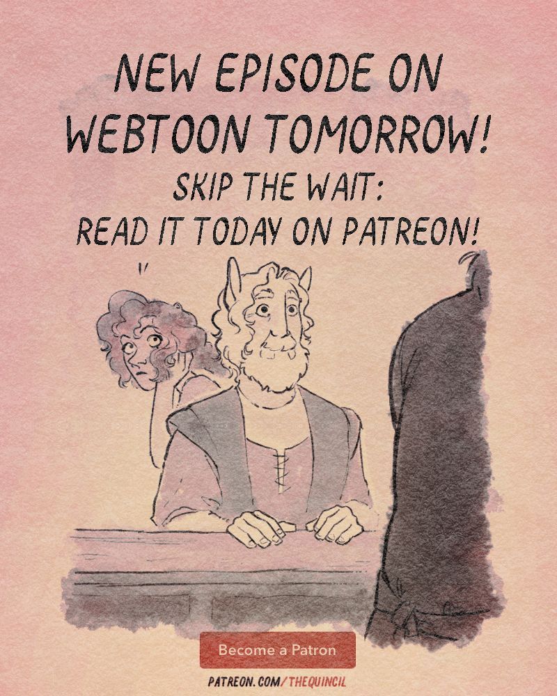 TheQuincil's tweet photo. "Out of the Loop", the Secrets of Soulford episode 6, is out TOMORROW! We all need an excited Molland in our lives, don't we? #thesecretsofsoulford #secretsofsoulford #webcomic #webtoon #webtooncanvas #webtooncanvascreator https://t.co/idfFDOuElj