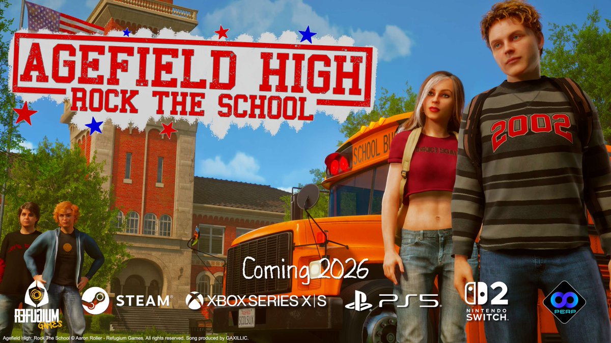 Perp Games - Agefield High: Rock The School 🔜 tweet media