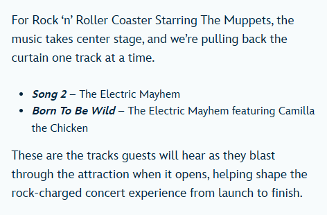 Here's a look at the setlist so far. More songs to be revealed soon.