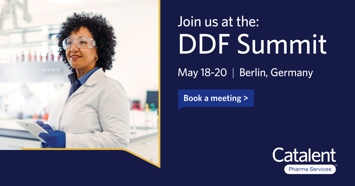 Catalent_'s tweet image. Catalent is heading #DDFBerlin!

Join us May 18–20 to explore the latest advancements shaping pharmaceutical R&amp;amp;D.

Schedule a meeting with us: ow.ly/jHXN50YJRsz

We look forward to seeing you there!

#DrugDelivery #Formulation #PBPK #Pharma