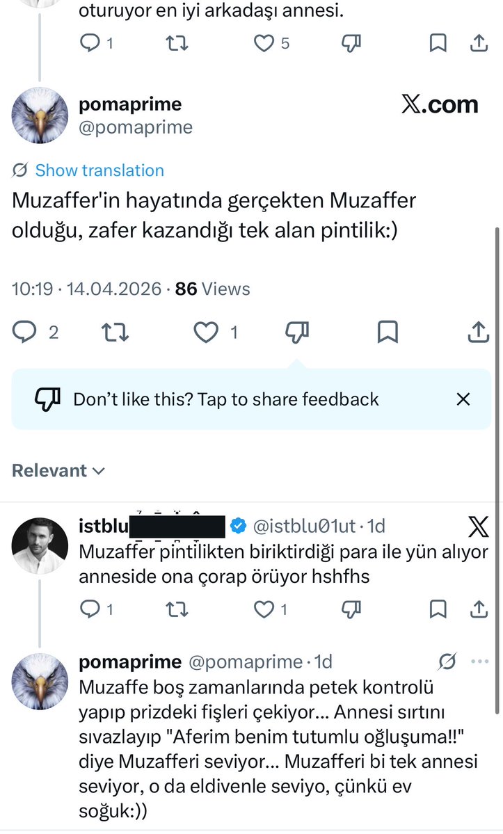 kahkaha attım