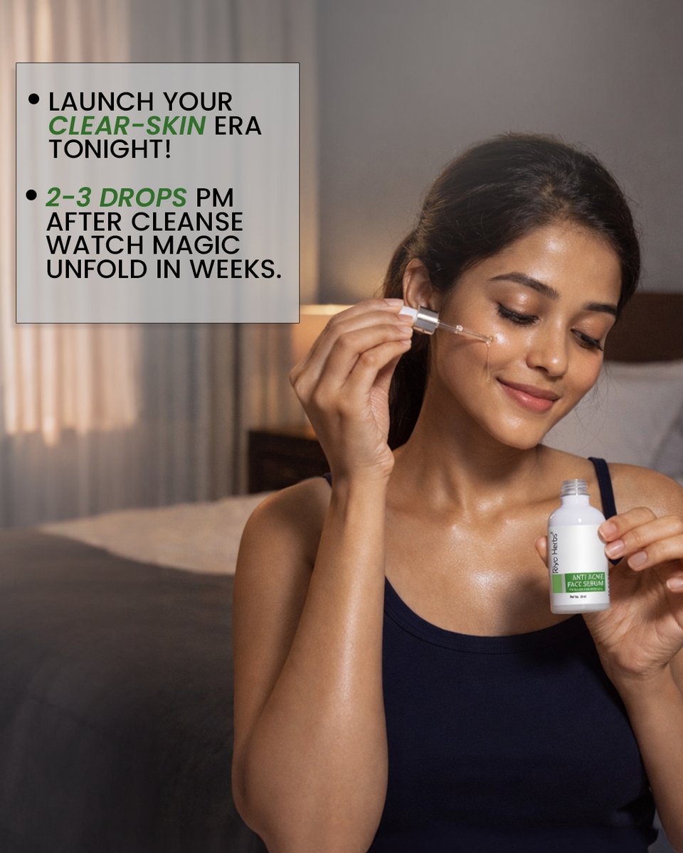 Riyoherbsindia's tweet image. This is your daily dose of targeted care that works deep, soothes irritation, and helps your skin bounce back stronger  not just clearer, but healthier.

#AcneCare #ClearSkin #AntiAcne #SkincareRoutine #PimpleFreeSkin