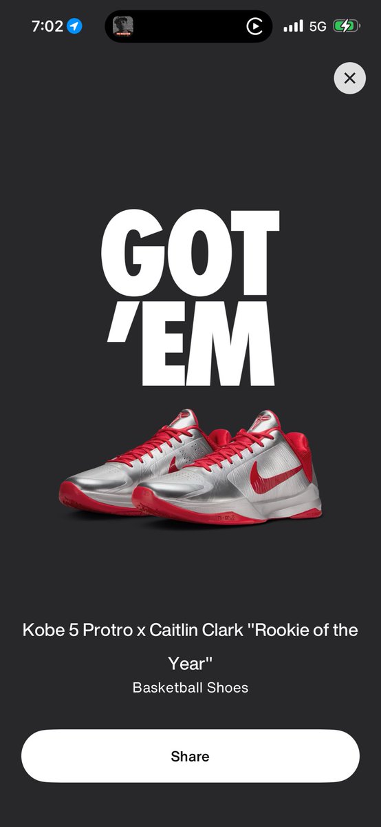 AdrianR0327's tweet photo. @snkr_twitr Makes up for that shit show yesterday with the kobe restock https://t.co/W6YYF3nocK
