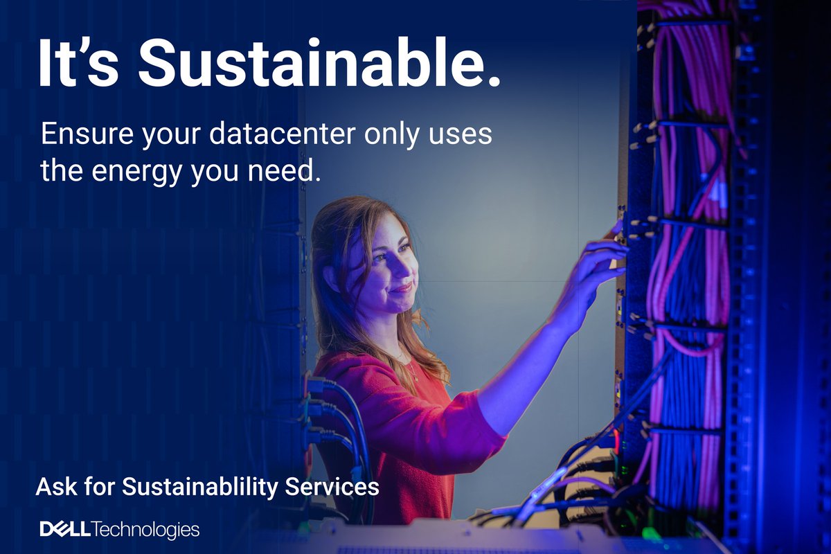 jhmachinski's tweet image. Only use the energy you need. Dell Sustainability Services help you reduce your carbon footprint and save costs.

👉 Let’s build a sustainable future—reach out now!

del.ly/6010B64EdQ #iwork4dell