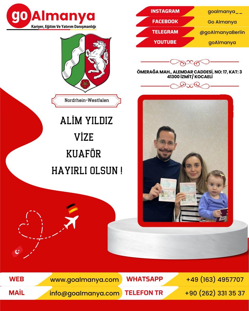 goAlmanya_'s tweet photo. 🇹🇷🇩🇪🎉go Almanya olarak, Alim Yıldız beyin Kadın Kuaförü olarak çalışma vizesini aldık.
🟢WhatsApp: +49 163 4957707
🔵Facebook: Go Almanya
🟣Instagram: goalmanya__
 #göç  #bluecard  #almanyacalisma  #vize  #denklik  #iş #almanyayaşam #AlmanyaDenklik #yurtdışıiş #yurtdışı #almanya https://t.co/cpoHppzI1L