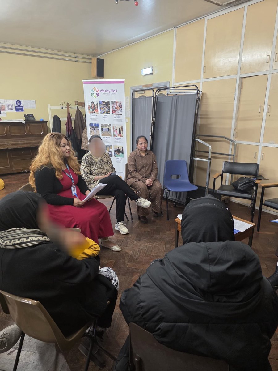 WesleyHallCC's tweet photo. Powerful conversations at our Under 5s session 💬Parents came together to share honest experiences of pregnancy and life after birth, highlighting gaps in support, ongoing challenges, and what truly makes a difference.Thank you to Hilda &amp; Annie for creating a safe, open space 💛 https://t.co/0PX0etr0Xd