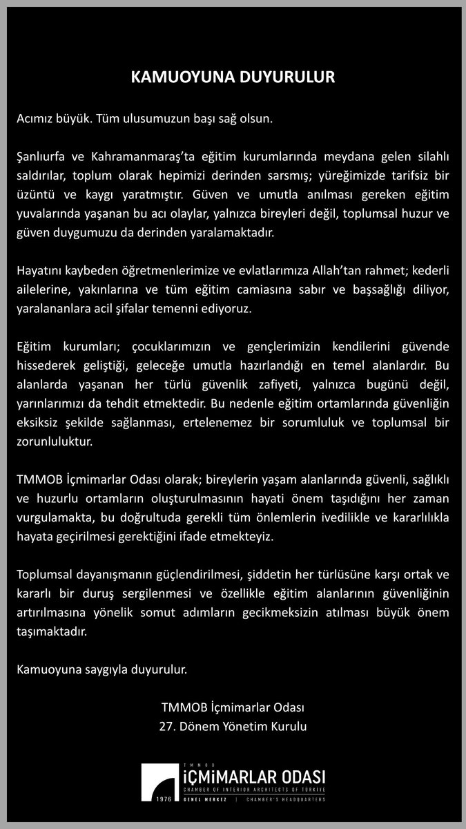 icmo1976's tweet photo. TÜM ULUSUMUZUN BAŞI SAĞ OLSUN!

 #icmo #icmo1976 #maras #kahramanmaras #urfa https://t.co/u4Z92NF5ef