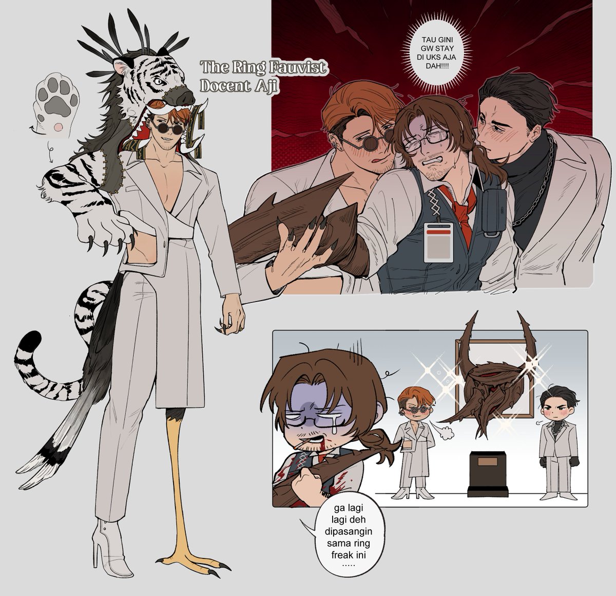 ⛓️🐯🪳| 🐝✂️ tweet media