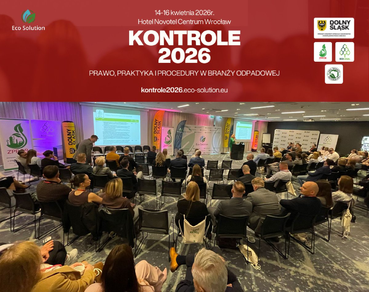 ElkoplastP's tweet photo. Jesteśmy obecni na konferencji poświęconej kontrolom w branży odpadowej która odbywa się we Wrocławiu.

PRAWO, PRAKTYKA I PROCEDURY W BRANŻY ODPADOWEJ.
https://t.co/4qCKU8Lfo8

#prawo #praktyka #procedury #kontrole #odpady https://t.co/uOxw7DfXu2