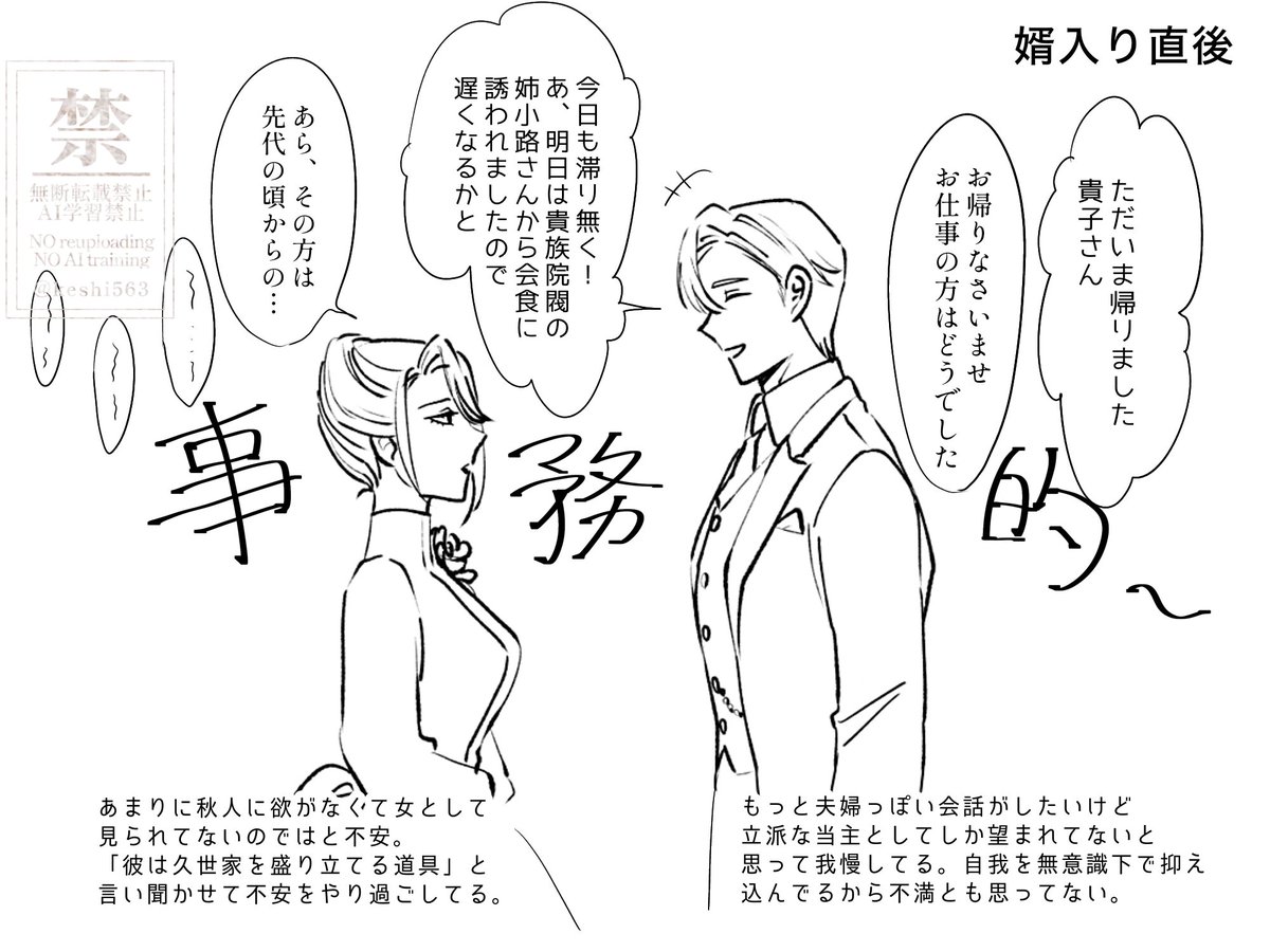 久世夫妻の距離感

久世伯の純真 