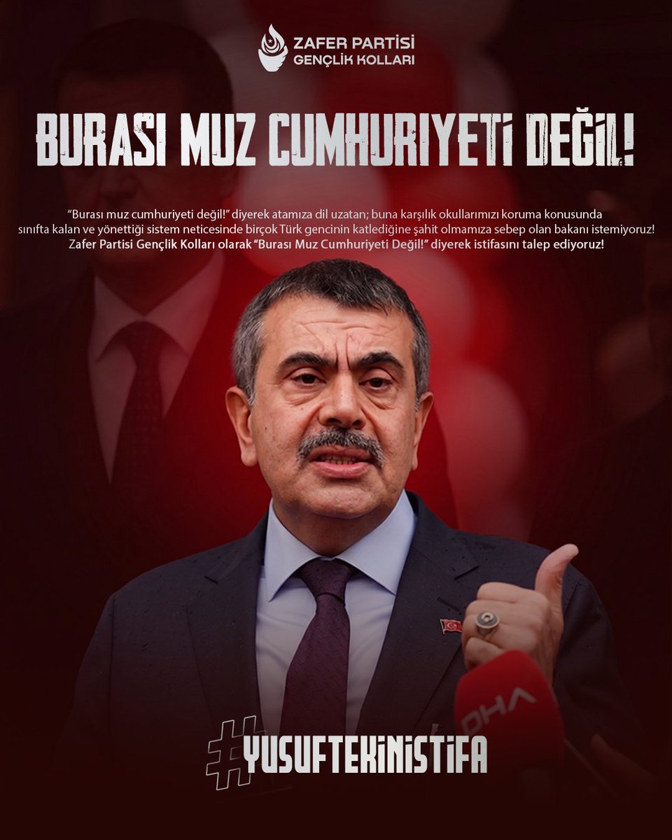 Zafer Partisi Gençlik Kolları tweet media