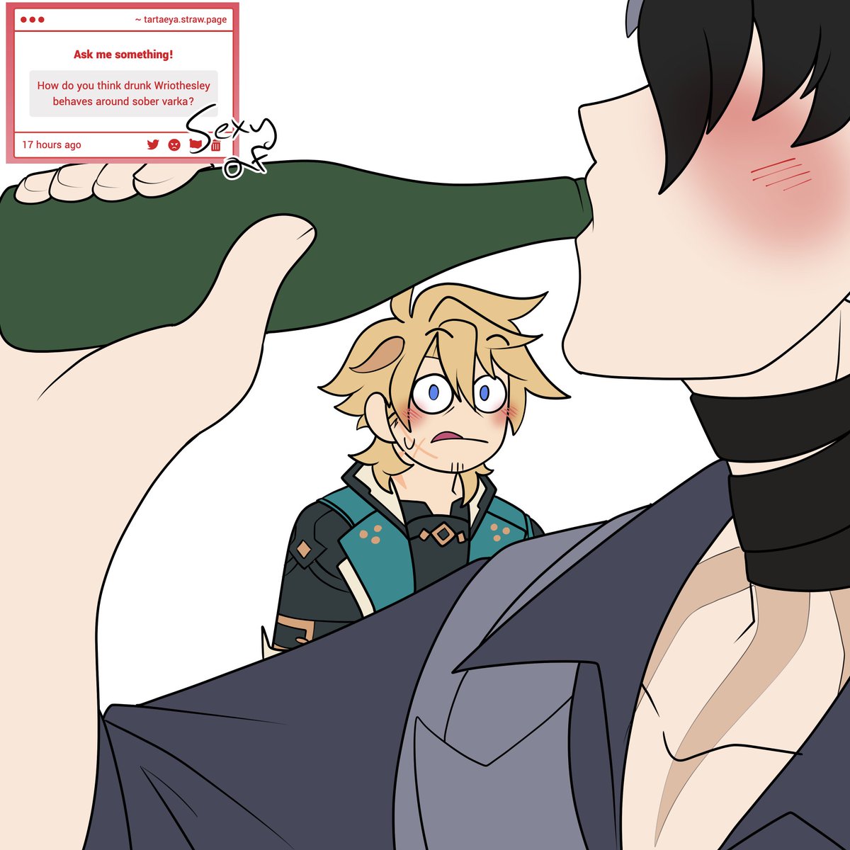 Caenis 🐺 ceo of wolf yaoi tweet media