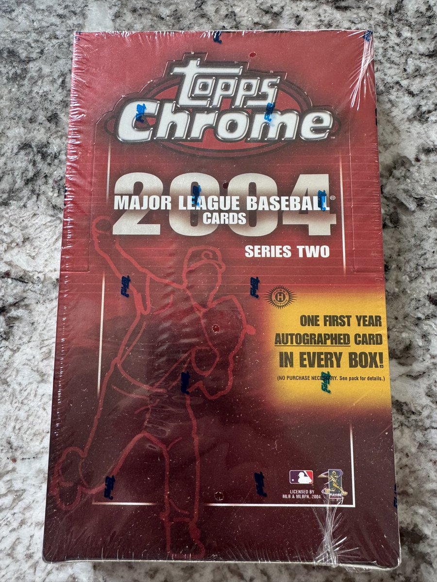 Check out 2004 Topps Chrome Series 2 - MLB Baseball Hobby Box ebay.us/m/GeSbLz #eBay via <a href="/eBay/">eBay</a>