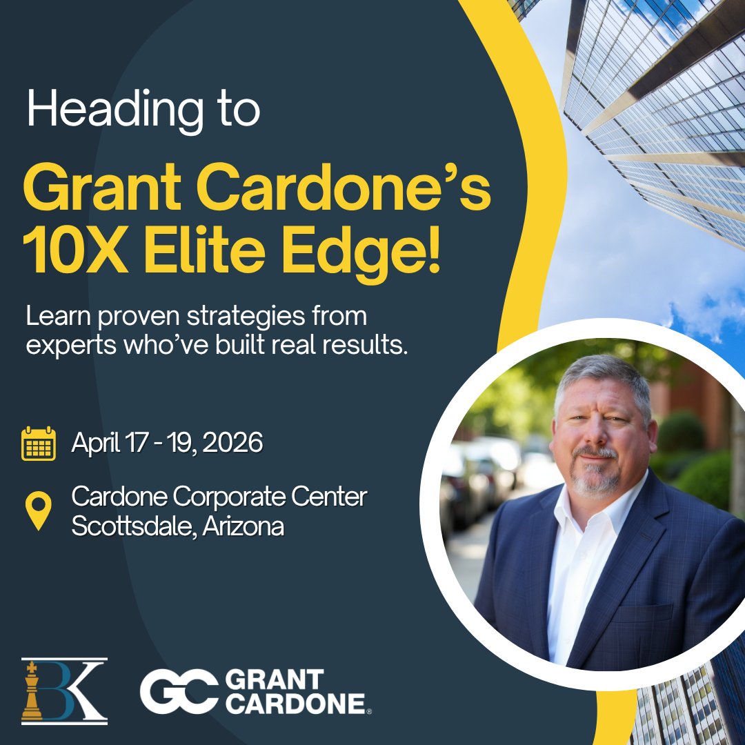 BrianLKent's tweet image. At 10X Elite Edge with Grant Cardone this week. Looking forward to being in a room with business owners focused on growth and execution.

Coming back sharper and more focused. If you’re there too, let’s connect: call-bk.com

#10XEliteEdge #BrianLKent #GrantCardone