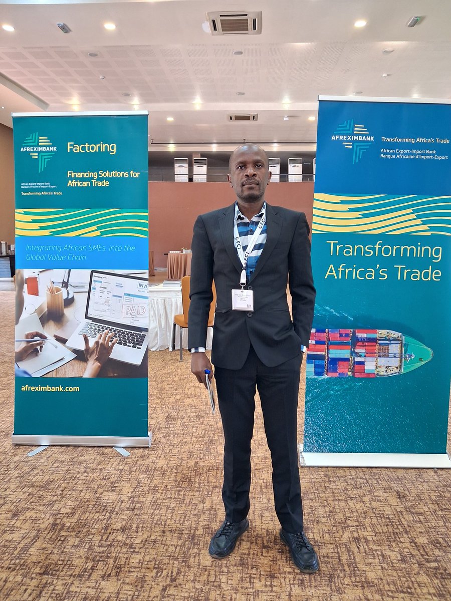kimsalim99's tweet photo. End of Day 1 at the Africa Regional Conference on Factoring with minds expanded, networks stronger, conviction deeper!  

Factoring + AfCFTA = perfect combo to unlock Africa’s massive receivables potential and give SMEs the cash flow oxygen they need to grow.
#AfCFTA #Factoring https://t.co/oMWIU2LNKp