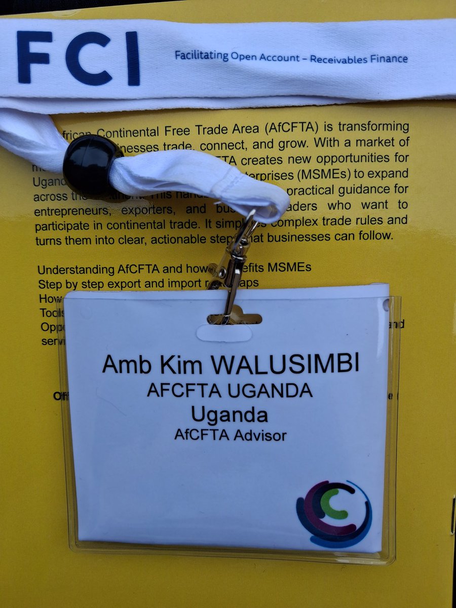 kimsalim99's tweet photo. End of Day 1 at the Africa Regional Conference on Factoring with minds expanded, networks stronger, conviction deeper!  

Factoring + AfCFTA = perfect combo to unlock Africa’s massive receivables potential and give SMEs the cash flow oxygen they need to grow.
#AfCFTA #Factoring https://t.co/oMWIU2LNKp