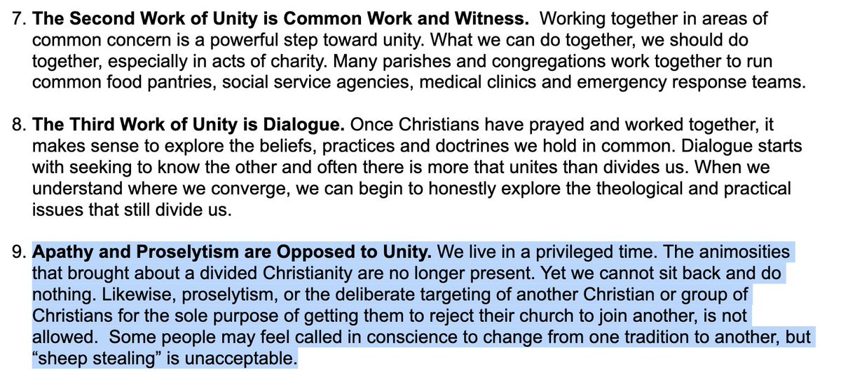 2009 USCCB press release forbids Catholics from trying to convert Protestants. Is this the same Gospel preached by Jesus Christ? Read here: web.archive.org/web/2010010909…