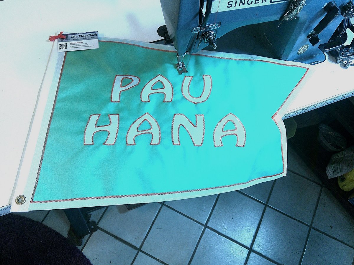 theflagchick's tweet image. Good Wednesday all😊
Here's a great #handmade #boat flag in light aqua with white text + orange stitching. Double sided as well👍
More great #giftideas for boaters here: theflagchick.com
theflagchick.etsy.com🛶🚩
#boatlife #sailing #etsy #etsyfinds #etsygifts #etsyshop