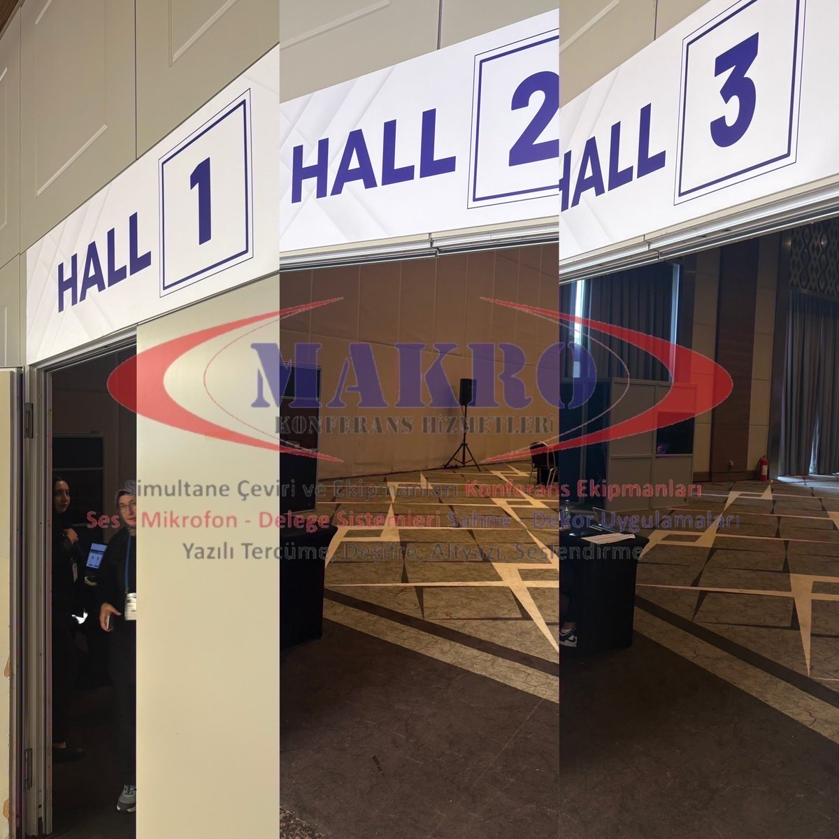 simultanemakro's tweet photo. 15-16-17-18 Nisan 2026 tarihlerinde Antalya’da düzenlenen kongrede 3 salon eşzamanlı olarak 3 adet Simultane sistem, 3 adet tercüman kabin, 300 adet alıcı kulaklık ve teknik destek hizmetimiz…
.
.
.
#simultane #simultaneousinterpreting #simultanesistem #infoport #makrosimultane https://t.co/1QDSX1c5r5