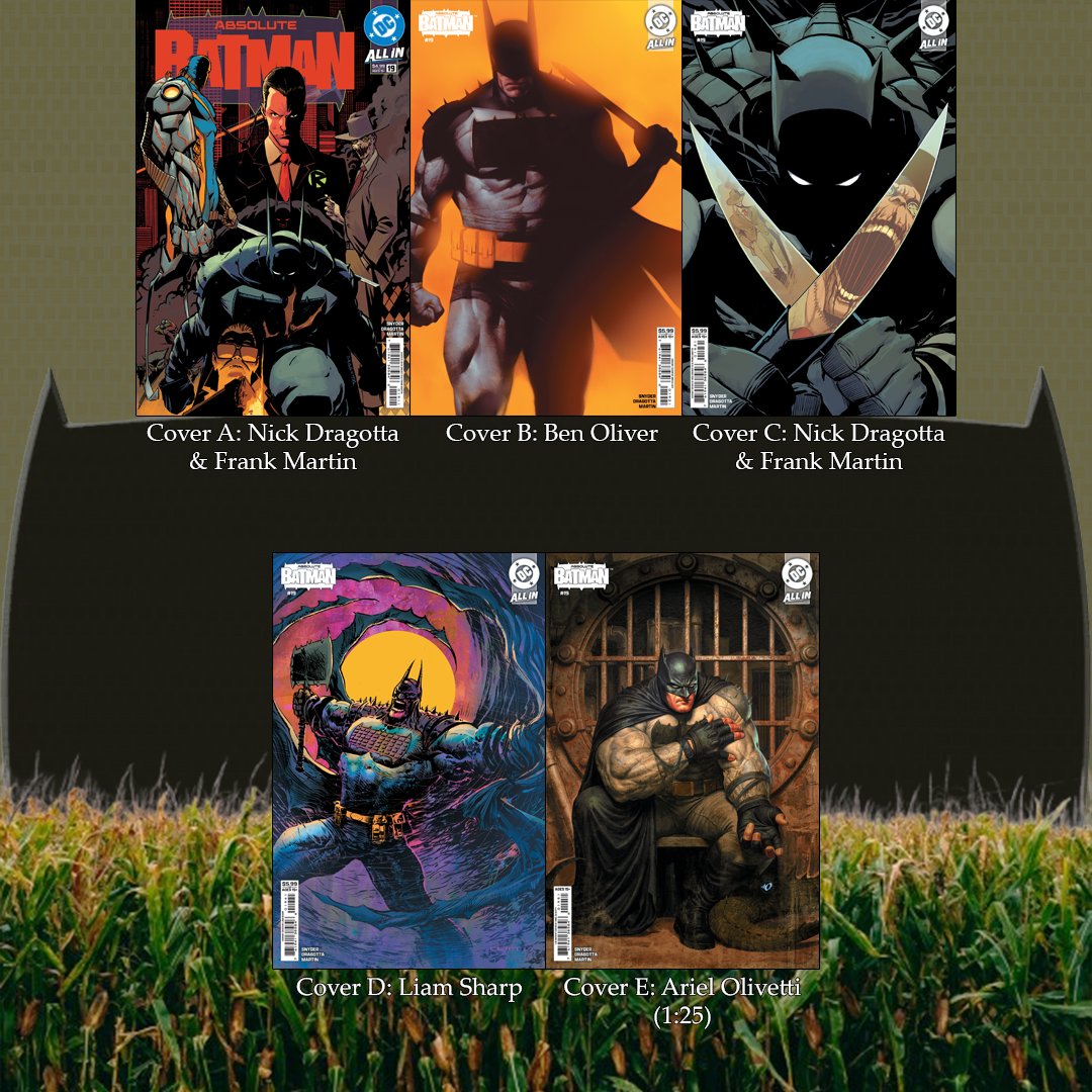 Ssnyder1835's tweet photo. The SCARECROW makes his horrifying debut in ABSOLUTE BATMAN #19 from me, Nick Dragotta &amp; @frankmartinbox!

This issue is now available in comic book stores, so go pick up your copies TODAY! https://t.co/ZTl98bPvkG