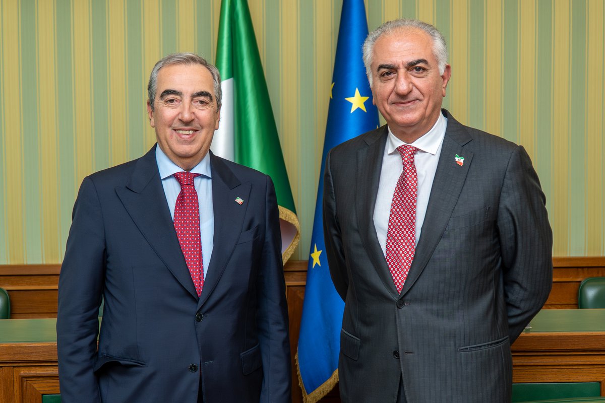 Reza Pahlavi Communications tweet media