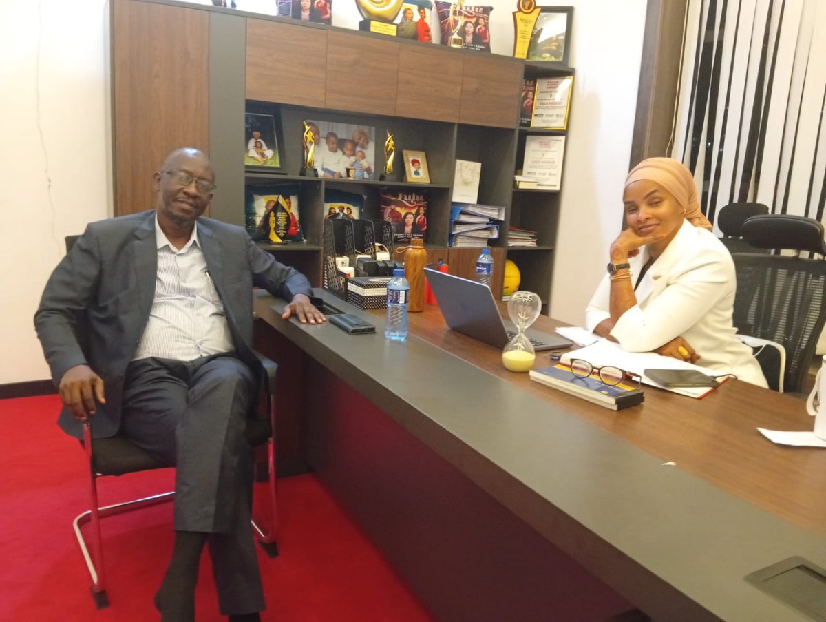 AzanguJ's tweet photo. Consultative meeting and partnership programs for mulembe nation at the coast! 
During courtesy call to Madam Lulu Hassan's Office. https://t.co/oSaGAM7W0D