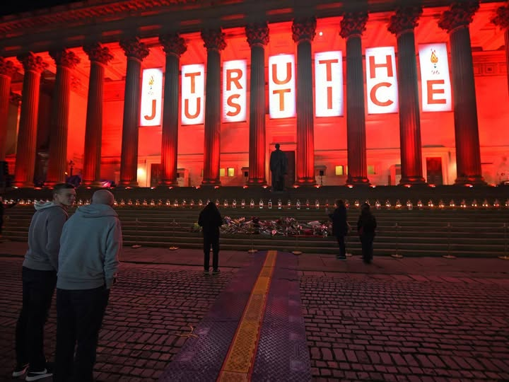 captainsooks's tweet photo. 37 years ago today thousands of Liverpool fans went to the semi final of the FA Cup. 97 never went home while another 760 needed treatment for their injuries. The lies, the cover-ups only made the families of the victims stronger, finally getting partial justice in 2017. https://t.co/gP0jdqMrvB