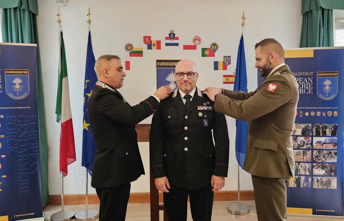 The European Gendarmerie Force tweet media