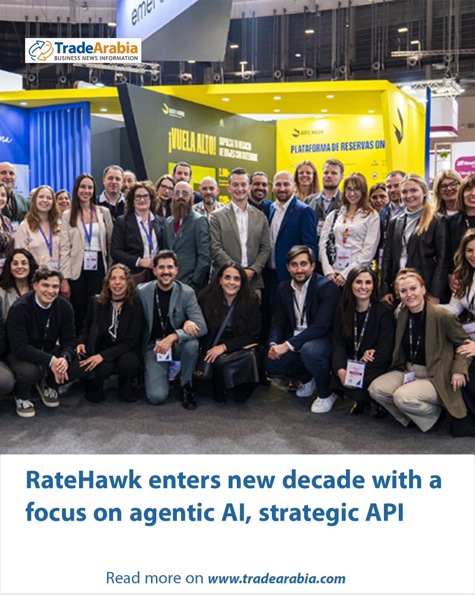 TradeArabia's tweet image. RateHawk, an online B2B platform for booking hotels, air tickets, and transfers, marks the 10th year of operations.
Read more on tradearabia.com/News/414009/Ra…

#Tradearabia #B2B #AI #tech