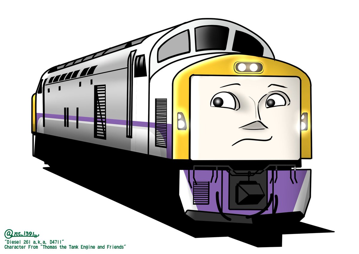 きかんしゃトーマス展でディーゼル261を見たのでディーゼル261って言