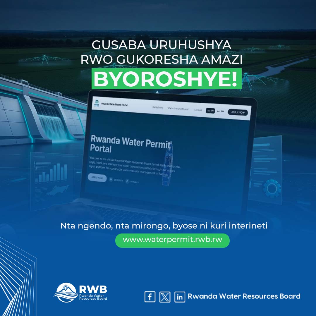 Rwanda Water Resources Board | RWB tweet media