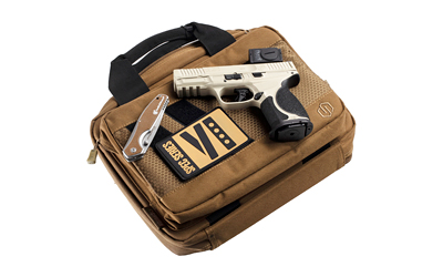 tacclaytonnc's tweet image. Spec Series VI In-line porting helping reduce felt recoil and the Floyds Custom Shop EDC magwell promotes a higher grip to maintain control direct mount Aimpoint Acro P2 sight delivers a clean sight picture with a rugged housing #tacclaytonnc #gunoftheday #smithandwesson