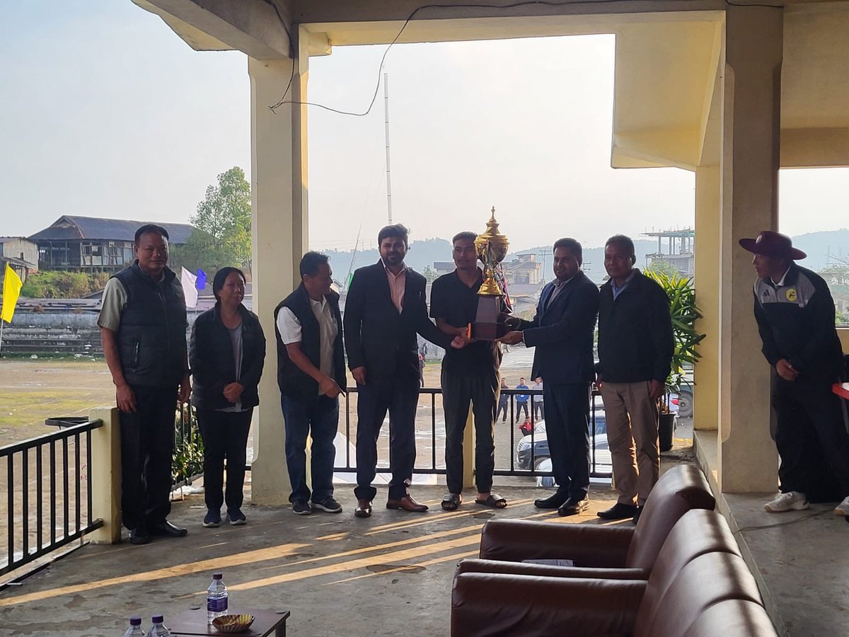 DC_MKG's tweet photo. The closing ceremony of the Inter-District GHSS &amp; GHS Tournament 2026,organized by the aegis of the Directorate of School Education,GoN was held at the Imkongmeren Sports Complex on 15-4-26.The occasion was graced by Shri. Ajit Kumar Verma,IAS,DC, Mkg, as the Guest of Honour. https://t.co/iRpJfHDcjW
