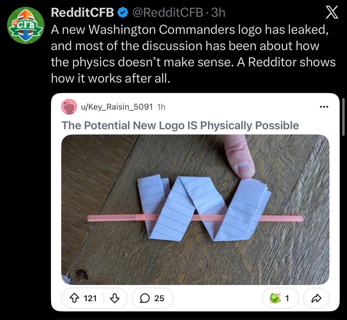 grmowski's tweet photo. @Commanders https://t.co/3aIZIt5i2c