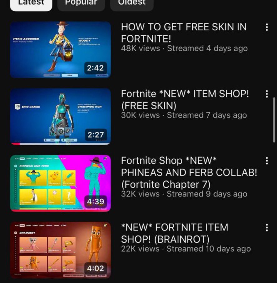 Fortnite thumbnail designers who need work like this ! I need a custom item shop thumbnail similar to these and I wanted to be Justin Bieber