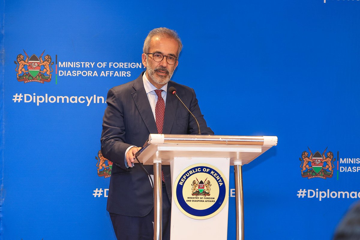 Welcomed H.E. Paulo Rangel, Portugal’s Minister of State and Foreign Affairs, on his visit to Kenya.

Together with our technical teams, we held focused political consultations to deepen bilateral ties and strengthen people-to-people connections.

Our discussions centered on