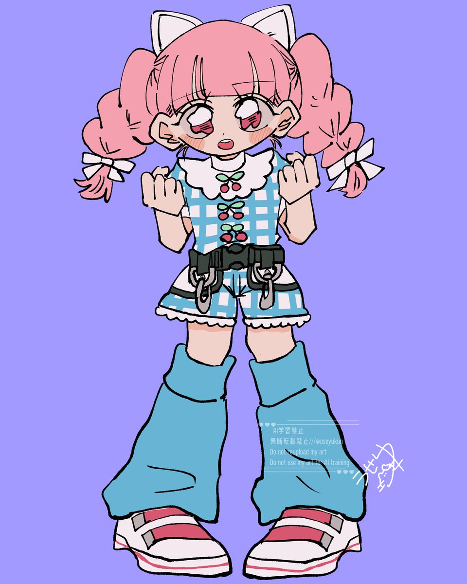 🍒🩵
  #イラスト