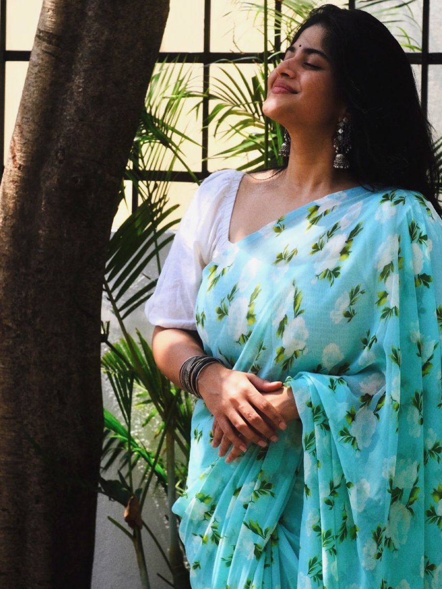 Weekendvibes_'s tweet image. Megha Akash 🤍🩵

#Megha #MeghaAkash