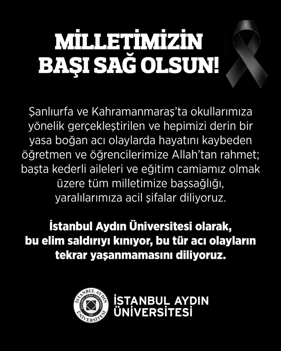 İstanbul Aydın Üniversitesi tweet media