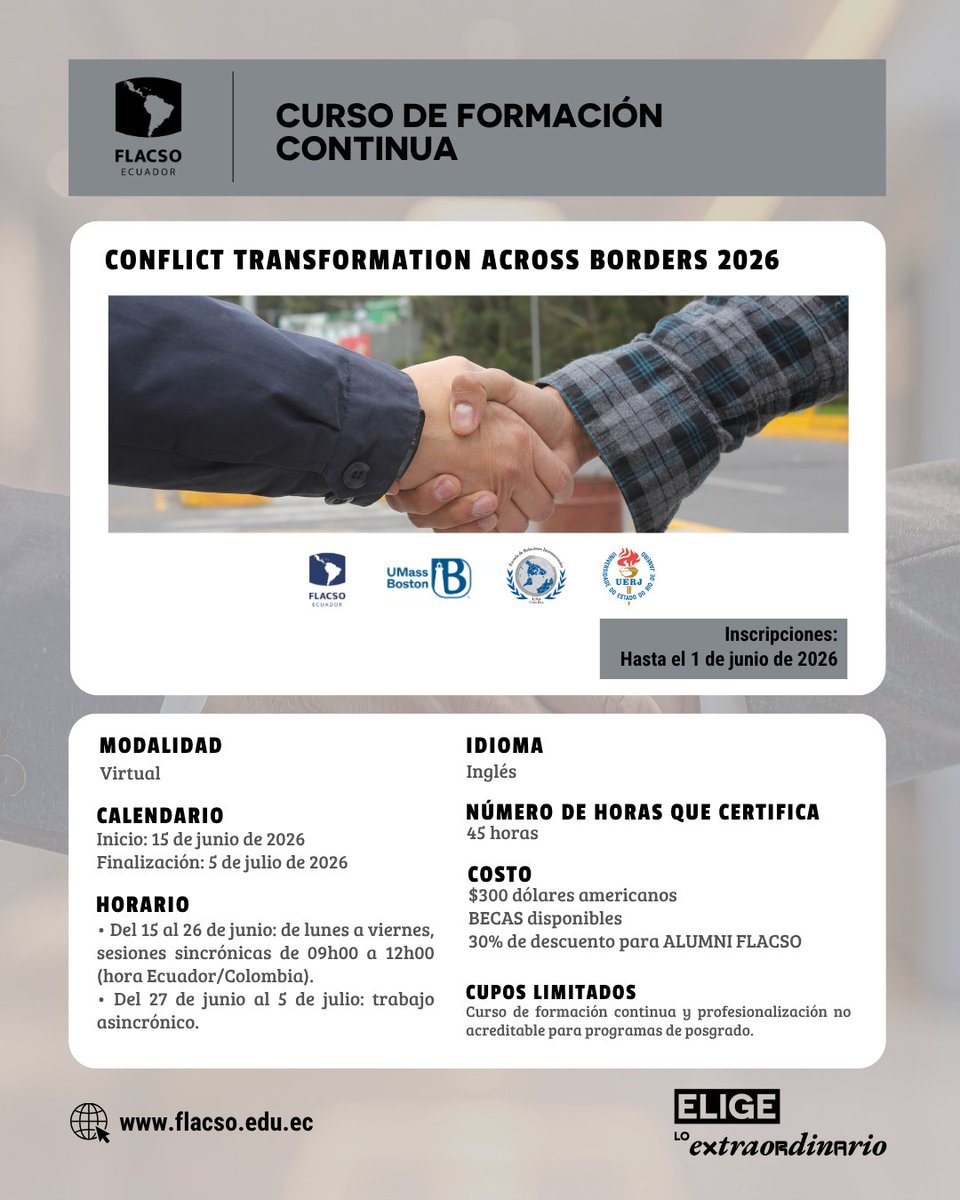 FLACSO Ecuador tweet media