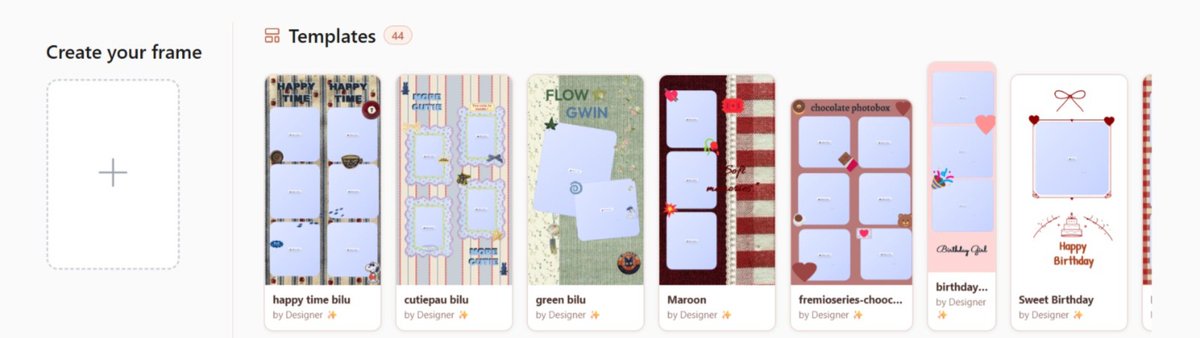 999jtcash's tweet image. 🧍‍♀️🧍‍♀️ guys, i found newest photobooth website, yang designnya bisa custom!

lebih keren lagi, website ini bisa import file, jadi ngga perlu take foto dulu kalo mau pakai frame lucunya 😆