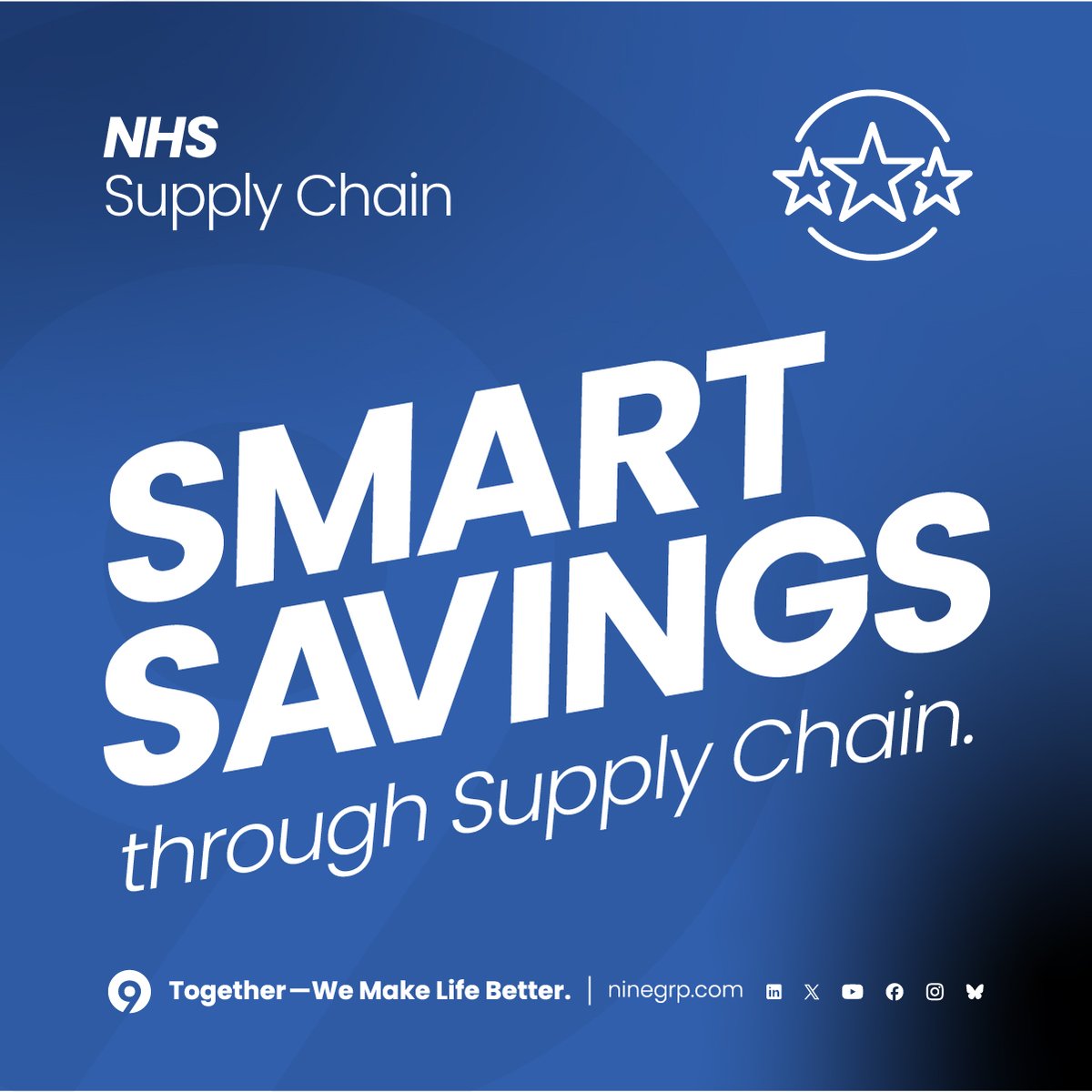 Smart Savings — what does it actually mean for the NHS?

Read more and explore where savings could be made:
➡️ linkedin.com/pulse/nhs-supp…

‘Together — We Make Life Better.’

#NHSProcurement #NHSSupplyChain