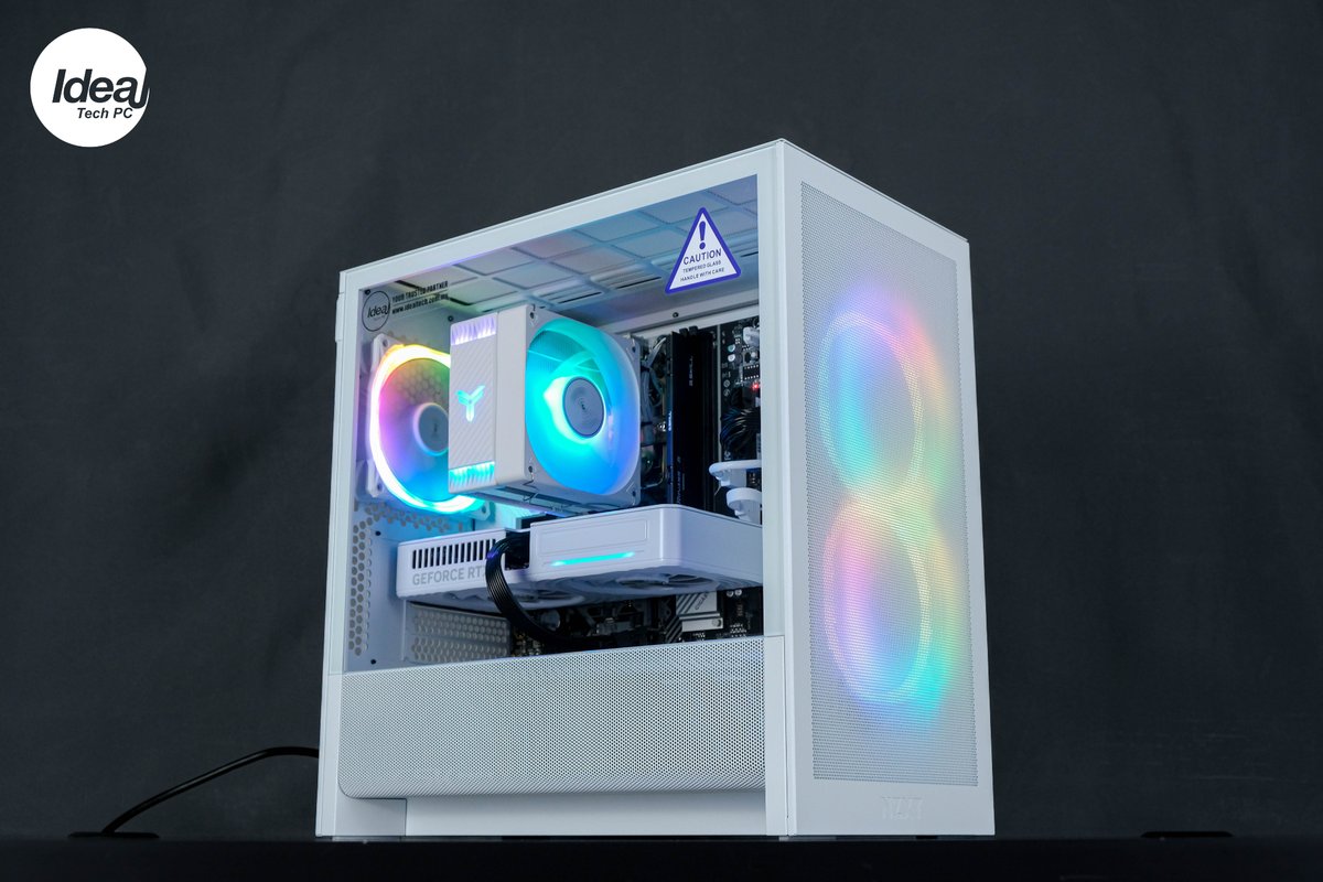 IdealTechMY's tweet photo. Clean, icy build 🧊

CPU AMD RYZEN 5, PALIT GeForce RTX5060 INFINITY 3 WHITE, COOLER JONSBO CR-1000 MAX, GIGABYTE B650EM, G.SKILL RIPJAWS S5 1x16GB, SSD KIOXIA EXCERIA PLUS G4 PCIe 5.0 NVMe 1TB, PSU ANTEC CSK DC 550 GB 80+, NZXT H3 FLOW 2025 WHITE, FAN CORSAIR.

When's your turn? https://t.co/CrdkLunYai