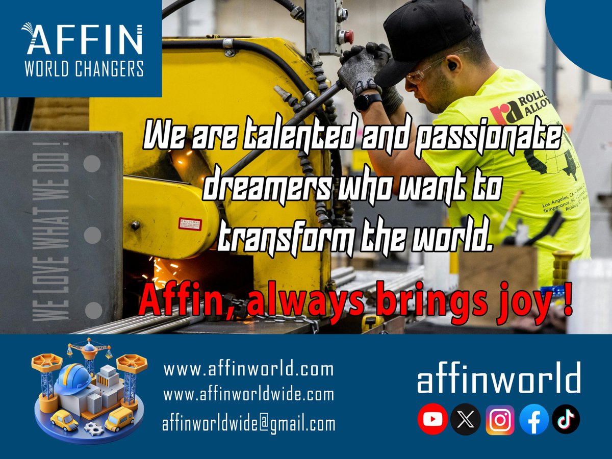 AffinGroups's tweet photo. Beyond innovation, into imagination.

#affintechnology #innovation #multibrandcompany #fypシ゚ #affinworldwide https://t.co/J8HATgw4Ne
