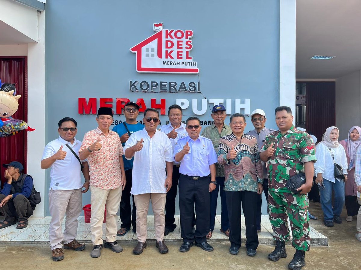 KEHADIRAN KOPERASI DESA MERAH PUTIH di desa-desa menjadi pengungkit percepatan kesejahteraan desa.. Bangun Desa Bangun Indonesia
<a href="/YandriSusanto/">Yandri Susanto</a>
@SekretariatNegaraRI
#BPSDMKementerianDesaPDT
#KDMPMensejaterakanMasyarakatDesa
#KerjasamaKDMPdanBUMDesa
#KerjaPendampinganDesaBerdampak