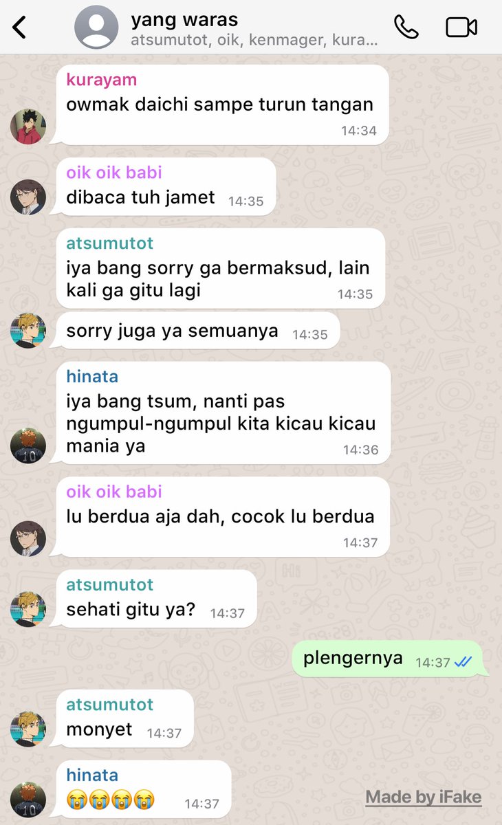 inkeisper's tweet photo. #Haikyuu few tweets au 
CW // HARSHWORD

suatu hari di kos an anak-anak haikyuu https://t.co/1VvYeWoe2D