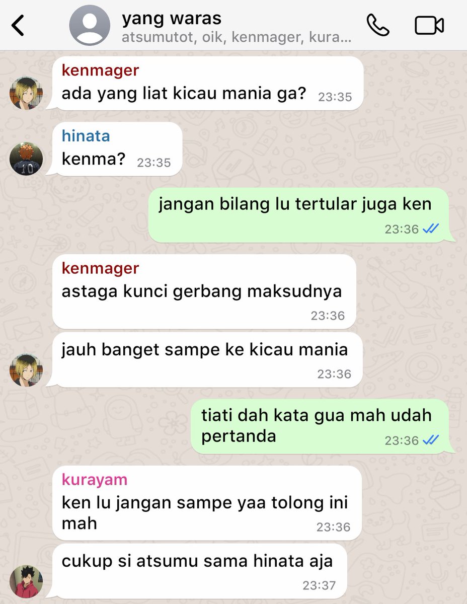 inkeisper's tweet photo. #Haikyuu few tweets au 
CW // HARSHWORD

suatu hari di kos an anak-anak haikyuu https://t.co/1VvYeWoe2D