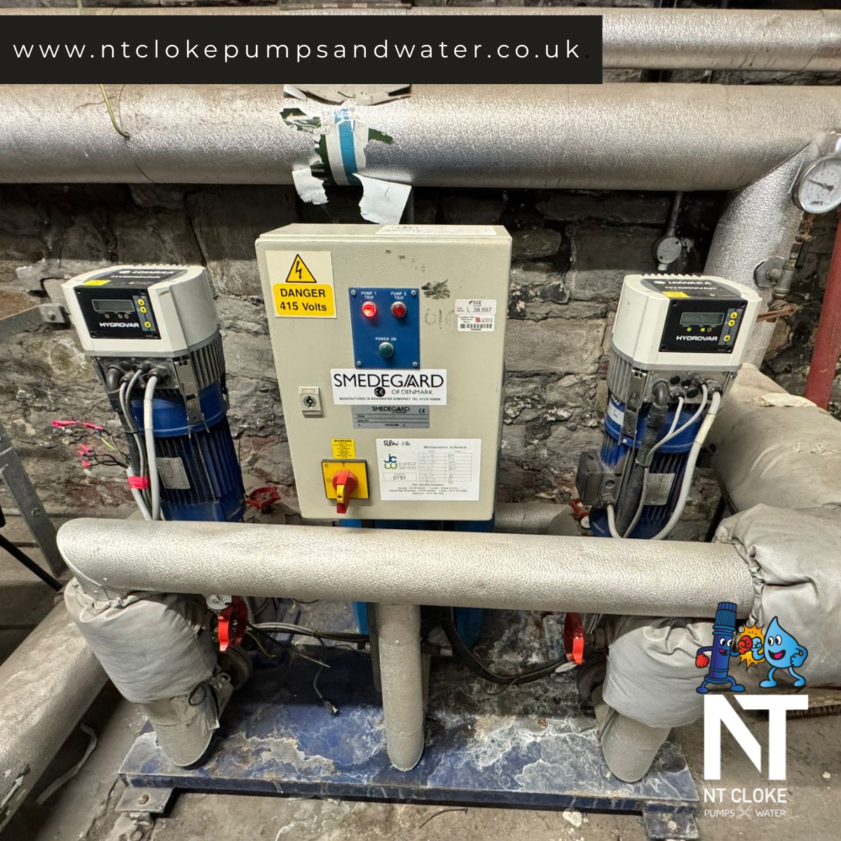 ntcloke's tweet photo. University of Bristol job complete 🎓

✔ Failed inverter diagnosed
✔ 15–20yr old units replaced
✔ System upgraded + back online

Out with the old, in with the reliable 💪

#PumpEngineers #NTCloke https://t.co/D26CrX4czf