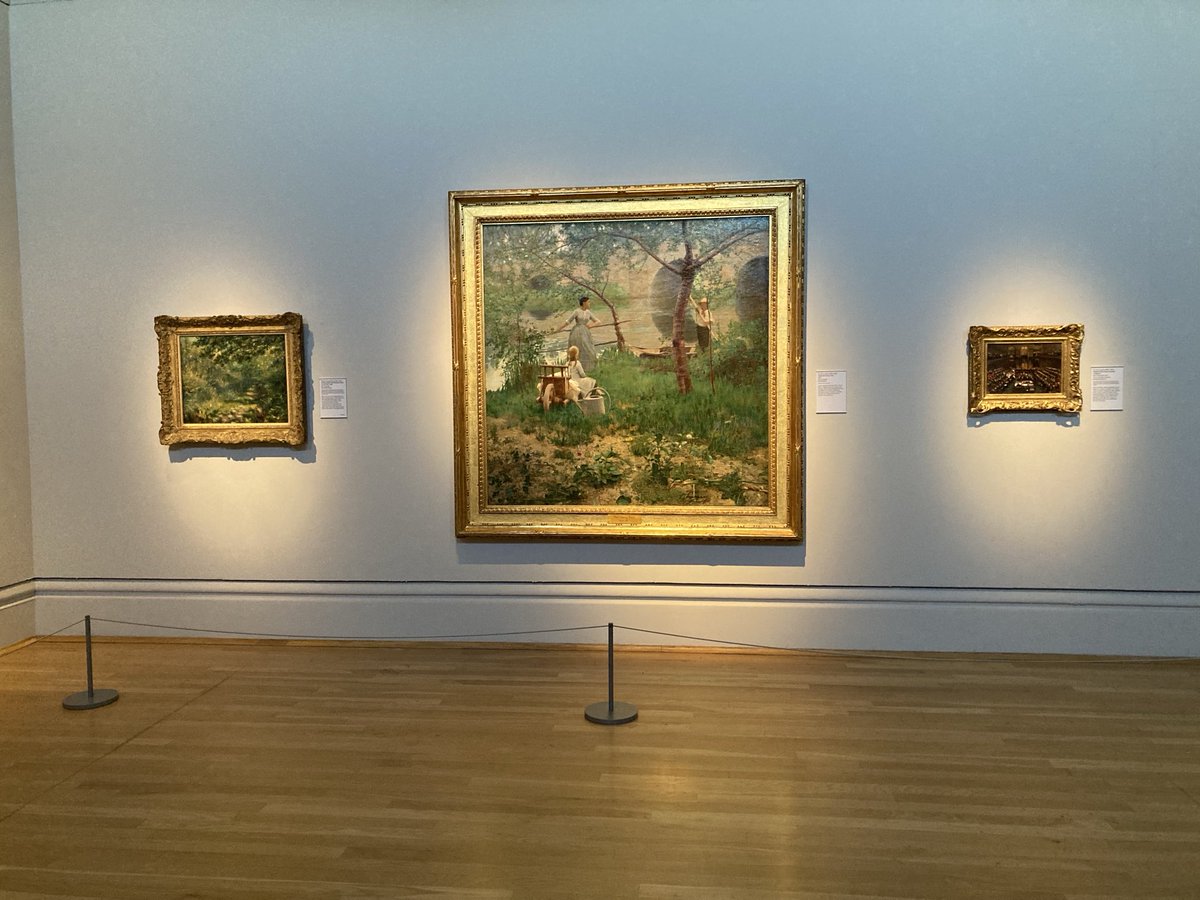 annemillarstew1's tweet photo. ⁦@WorldArtDay⁩ 2026 #ATimeOfGifts Lavery and Orpen ⁦@UlsterMuseum⁩ https://t.co/AT3qC66GZz